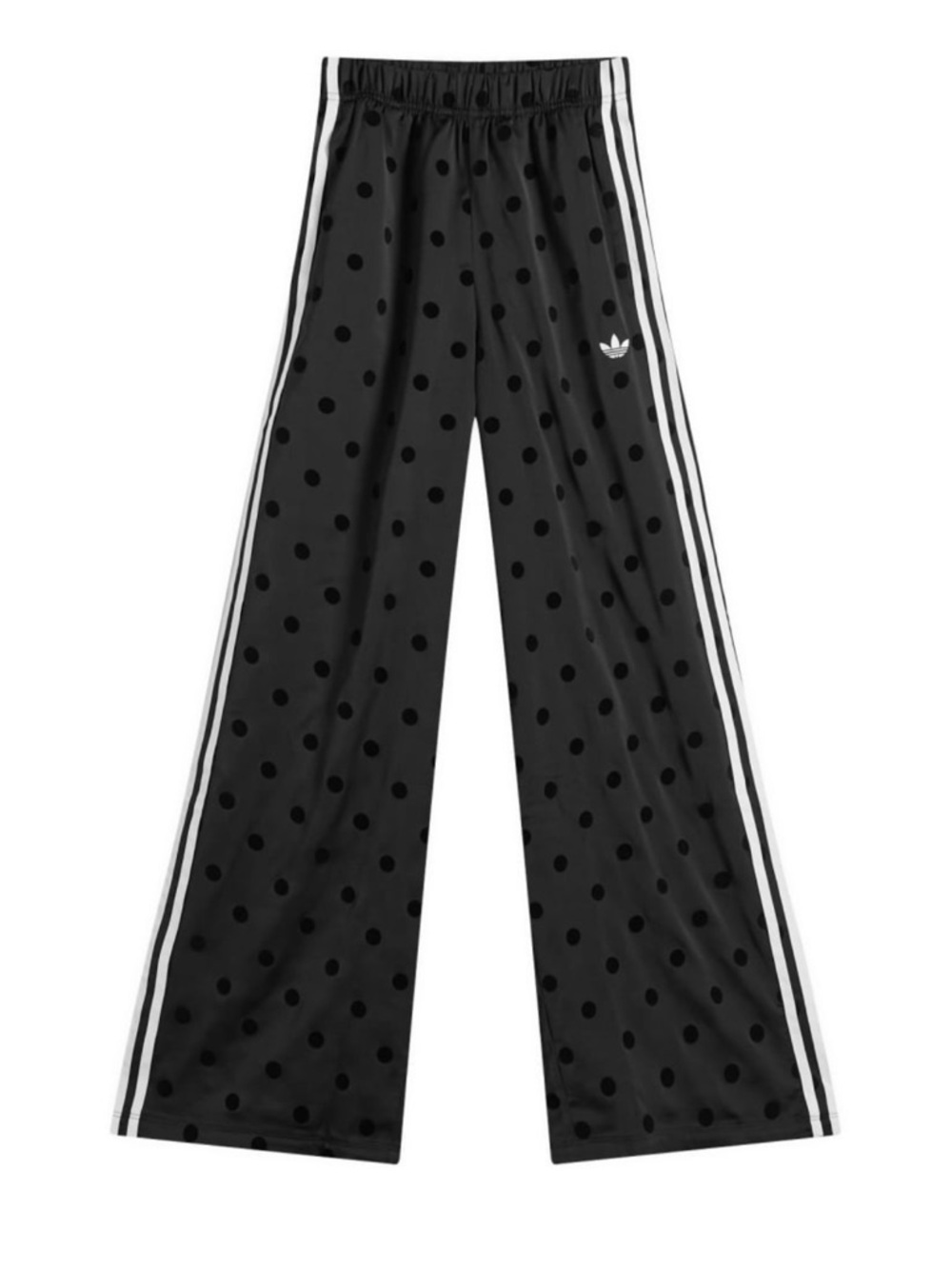 NWT adidas Polka Dot Firebird Wide leg Track Pants - Picture 10 of 15